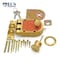 Ecs Hardware Durable Heavy Duty Single Cylinder Bronze, SC1, Jimmy Proof Lock ECSH-JP01-SC1 - alternate 3