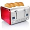 Megachef 4 Slice Toaster in Stainless Steel Red MG-TS2700 - alternate 5