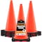Xpose Safety Traffic Safety Cone, 28 in, PVC Plastic, No Collar, DOT Approved, Orange, 6 pk OTC28-6-X-S - alternate 1