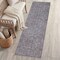 Jonathan Y Petunia Distressed All-Over Floral Border Non-Slip Washable Rose Clay/Gray 2ft x 8ft Runner Rug PTN102D-28 - alternate 1