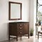 James Martin Vanities Addison 36" Single Vanity, Mid-Century Acacia, w/ 3 CM Phantome Eclos Top E444-V36-MCA-3PHT - alternate 2