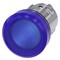 Siemens Indicator lights, 22 mm, round, metal, shiny, blue, lens, smooth 3SU1051-6AA50-0AA0-ZY15 - alternate 1