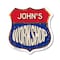 Signmission John's Workshop, 6 Inch X 6 Inch, Plastic Sign SHI-P-6-489-JOHN - alternate 1
