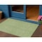 Homeroots 3' X 5' Green Black And Ivory Geometric Washable Indoor Outdoor Area Rug 596728 - alternate 1