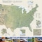 National Geographic National Parks of the United States Map, Laminated, 42'' x 30'' RE01020602 - alternate 2
