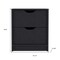 Homeroots Two Piece Black Bedroom Set 526367 - alternate 4
