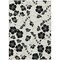 Homeroots 8' X 10' Ivory And Black Floral Washable Indoor Outdoor Area Rug 600009 - alternate 3