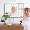 Simple Deluxe Bathroom Mirrors, Black Metal Framed Bathroom Mirror for Over Sink Wall, 22' x 30' Rounded Rectangl 3A88MIROACFY2230BLKV1 - alternate 2