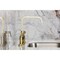 Kingston Brass Bridge Kitchen Faucet with Brass Sprayer, Brushed Brass KS8257CKLBS - alternate 3