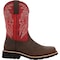 Rocky Women's Western Boot, 9.5 M, Steel Toe Toe, 11 in H, Magenta and Brown, RKW0444 RKW0444 - alternate 4