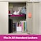 Lockermate Adjust-A-Shelf Locker Shelf, Extends to Fit Your Locker, Pink, 2-Pack 5024-FCH-2PK - alternate 3