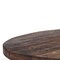 Homeroots Set of Two Brown Reclaimed Wood Handmade Round Riser Trays 609080 - alternate 3