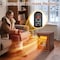Edendirect 1500-Watt  Electric Infrared Convection Space Heater with Remote Control, Wi-Fi , Mocha Brown ZR-GD9315BCW-3JWF - alternate 3