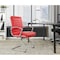 Office Star Products SPX Guest Faux Leather Chair, Red SPX23595C-U9 - alternate 6