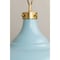 Hudson Valley Lighting Mark D. Sikes X Painted No.1 3 Light Pendant 18 In. Aged Brass/Blue Bird MDS300-AGB/BB - alternate 2