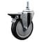Service Caster 5 Inch Thermoplastic Rubber 12 MM Threaded Stem Caster with Brake SCC-TS20S514-TPRB-PLB-M1215 - alternate 1