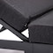 Leisuremod Chelsea Modern Outdoor Chaise Lounge Chair With Black Cushions CLBL-77BL - alternate 5