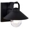 Nuvo Ridge, Small Outdoor Lantern, Black Finish, Clear Seeded Glass 60/8540 - alternate 5