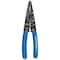 Klein Tools Long Nose Multi Tool Wire Stripper, Wire Cutters, Crimping Tool, 10-22 AWG, 8-1/4 in, Blue 1010 - alternate 1