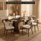 Leisuremod Dilenny Faux Leather Dining Chair - Modern Padded Side Chair with Steel Legs DC49LGR - alternate 6