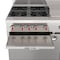 Koolmore 60 In. Commercial Range with 36 In. Griddle, 4 Burners and 2 Standard Ovens KM-CRG364-NG - alternate 6
