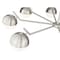 Z-Lite Realm Sphere 8 Light Chandelier, Brushed Nickel, 44 In W x 8 In H 7517-8BN - alternate 4