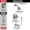 Delta Classic Monitor 13 Series Tub & Shower Trim T13420-PD - alternate 4