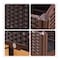 Homeroots 16" X 16" Dark Brown Heavy Duty Plastic Square Self Watering Raised Garden Bed 569539 - alternate 4