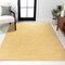 Jonathan Y Haze Solid Low-Pile Mustard 6 ft. x 9 ft. Area Rug SEU100B-6 - alternate 1
