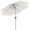 Pure Garden 10-Foot Outdoor Tilting Patio Umbrella, Tan 50-100-T - alternate 2