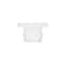 Auveco 1/4in #14 License Plate Nut Nylon - GM, 50PK 11719 - alternate 3