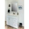 Craftmark Shaker Retreat Wht 30'' Wx36'' H Vanity Mirror SR3036MR - alternate 3