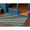 Homeroots 3' X 5' Black Gray And Ivory Striped Washable Indoor Outdoor Area Rug 614959 - alternate 1