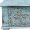 Homeroots 54" Aqua Carved And Distressed Solid Wood Lift Top Coffee Table 522820 - alternate 3