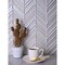 Apollo Tile White 10.4 in x 10.4 in Glass Glossy, Matte Floor and Wall Mosaic Tile 3.76 sqft/case, 5PK APLICL8802A - alternate 5