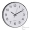 Clockswise Black 12-In Analog Clock - Silent, Non-Ticking for Wall Battery-Operated, Perfect for Home QI004744.BK.12 - alternate 1