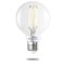 Bulbrite Solana 60-Watt Equivalent G25 Smart Wi-Fi Connected 90 CRI LED Edison Filament Light Bulb 293125 - alternate 1