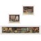 Homeroots Set Of Three COUNTRY BATH White Framed Print Bathroom Wall Art, 3PK 415724 - alternate 1