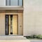 Vdomdoors Aluminum Door Cynex 6116 Black Entry Steel Metal Modern Painted W36+12xH80 Right Inswing CYNEX6116EXD-OAK-W36+12xH80-RH-I - alternate 2