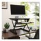 Union & Scale FlexFit Manual Adjustable Desk Converter, 26.7 x 30.8 x 5.9 to 19.6, Black UN44901-CC - alternate 3