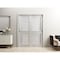 Sartodoors Sliding Closet Bypass Doors 64 x 96in, Veregio 7288 Light Grey Oak W/ Frosted Glass, Sturdy Rails VEREGIO7288DBD-OAK-6496 - alternate 3