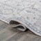 Jonathan Y Brandy Rustic Border Low-Pile Machine-Washable Light Gray/Blue 5 ft. x 8 ft. Area Rug WSH321B-5 - alternate 4
