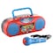 Power Rangers Portable FM Radio Karaoke Kit with Microphone KO1-03032A-RED - alternate 1