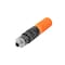 Ifm Capacitive, Cylindrical Proximity Sensor, 30 mm Dia., Brass/PBT, 1/2 in Connector, 3 Wires, Unshielded KI3513 - alternate 2