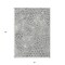 Homeroots 3' X 5' Gray And Ivory Geometric Washable Indoor Outdoor Area Rug 595073 - alternate 4