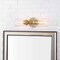 Jonathan Y Giles 16" 2-Light Farmhouse Industrial Iron Cylinder LED Sconce, Brass Gold/Clear JYL9548B - alternate 4