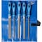 Pferd File Set - Hand, Square, Half-Round, Round, Half-Round Wood Rasp 8 in Coarse Cut 16177 - alternate 1