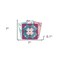 Homeroots 7" X 7" Vintage Turq Blush And Mauve Peel And Stick Removable Tiles 390916 - alternate 3