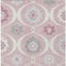 Homeroots 9' X 12' Pink Blush And Gray Medallion Washable Indoor Outdoor Area Rug 589636 - alternate 3