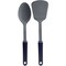 Oster Bluemarine 2 Piece Turner and Spoon Utensil Set in Navy Blue 137547.02 - alternate 1